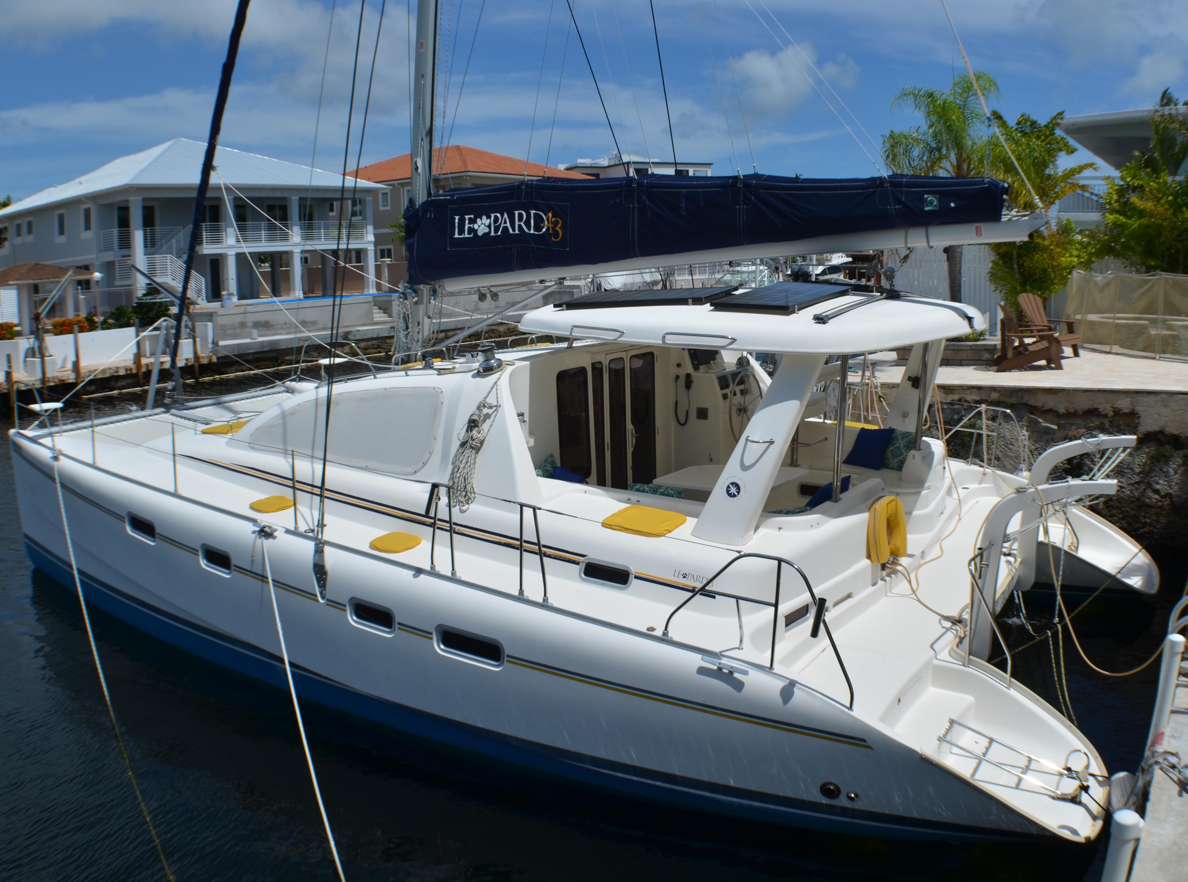 leopard 43 sailing catamaran for sale